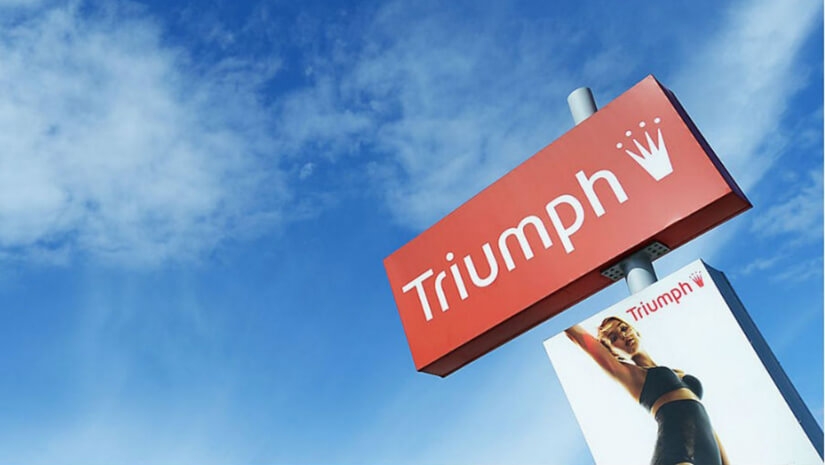 Triumph escolhe TGW 